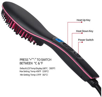 Kam Steil Haar Zender Persoonlijke Verzorging Apparaten föhn /koude droge hairLadies 'Beauty tool Roze / VS
