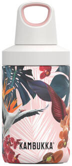 Kambukka Reno Insulated Waterfles - 300 Ml - Orchids - Twist Lid