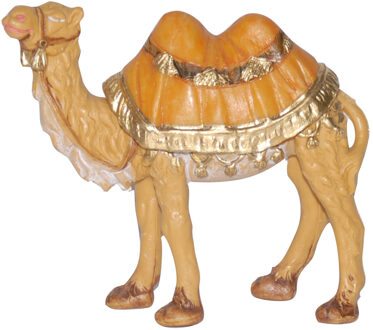 Kameel kerststal beeldje - 10 cm - kerststal dieren figuren