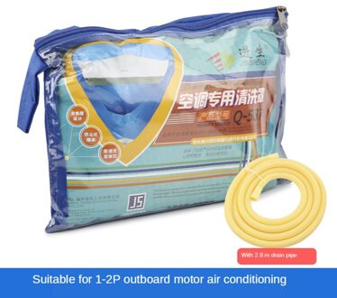 Kamer Muur Gemonteerde Airconditioning Reinigen Zak Split Airconditioner Wassen Cover Voor Air Conditioner Voor 1- 1.5P/2P For 1.5-3P