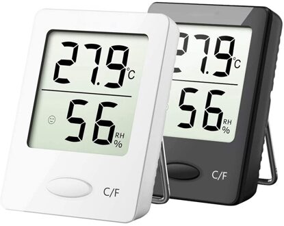 Kamer Thermometer, [Mini Stijl] Vochtigheid Meter, Thermometer Met Lcd-scherm, Monitor Temperatuur En Vochtigheid