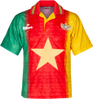 Kameroen Shirt Thuis 1994-1996 - maat M