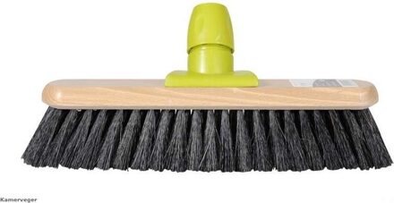 kamerveger gelakt hout paardenhaar mix 30cm, incl. steel