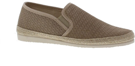 Kamiel3 espadrille print | heren | maat: | suede Beige - 42