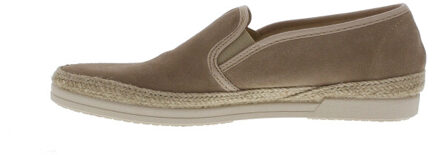 Kamiel4 suede espadrille | heren | maat: | suede - maat 42 Beige