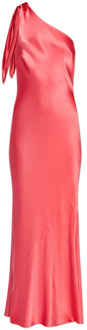 Kamila een-schouder jurk van satijn Cult Gaia , Pink , Dames - L,M