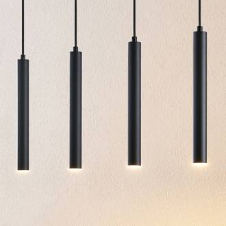 Kammeron LED hanglamp, zwart, metaal, 80 cm