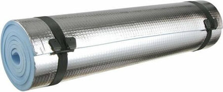Kampeermat - met aluminiumfolie 180 x 50 x 0,6 cm - isolatiemat - survivallen