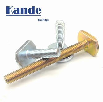 Kande 1pc T screws for Woodworking M8 8mm T8 screws T track screw 30mm 80mm wood slides bolts and nuts T bolts