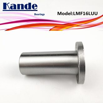 Kande Lagers LMF16L UU 2pcs LMF16LUU Ronde Flens lineaire Lager Uitgebreide dr: 16mm LMF16
