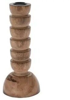 Kandelaar Hout 20.5cm