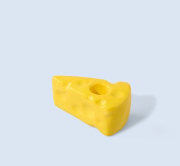 Kandelaar keramiek 'Kaas' Geel