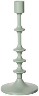 Kandelaar middel - mintgroen - ø10x23.5 cm