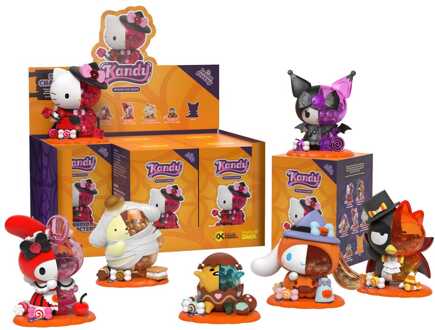 Kandy x Sanrio Blind Box ft. Jason Freeny Collection Series 4 (Spooky Fun) Display (6)