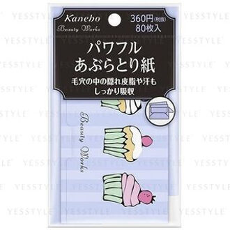 KANEBO Beauty Works Powerful Oil Blotting Paper 80 pcs