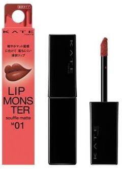 KANEBO Kate Lip Monster Souffle Matte M01 Crimson Darkness
