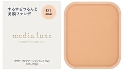 KANEBO Media Luxe Powder Foundation 01 Bright - 9g Refill