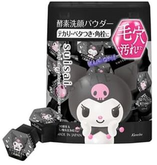 KANEBO Sanrio Kuromi Suisai Beauty Clear Black Powder Wash 32 pcs