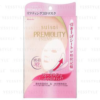 KANEBO Suisai Premiolity Lift Moisture 3D Mask 4 pcs
