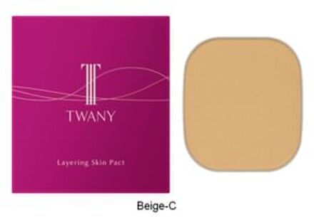 KANEBO Twany Layering Skin Pact Beige-C - 8.5g Refill