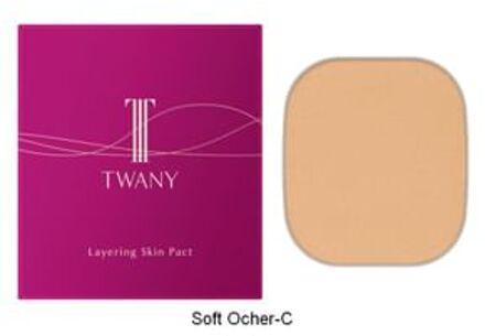 KANEBO Twany Layering Skin Pact Soft Ocher-C - 8.5g Refill