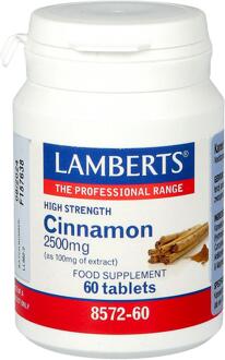 Kaneel 2500 mg- 60 tabletten