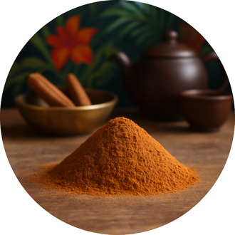 Kaneel gemalen uit Ceylon