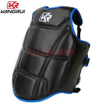 Kang Rui Jeugd Borst Bescherming Sanda Boksen Training Kinderen Game Protector Vechten Rood Blauw / L