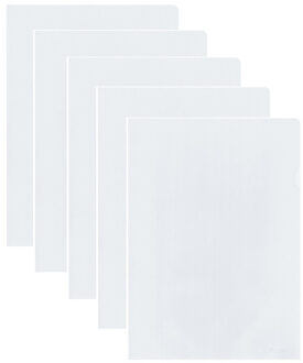 Kangaro 50x stuks documenten Insteekmapjes - transparant - A4 formaat - 21 x 30 cm - Kantoorartikelen
