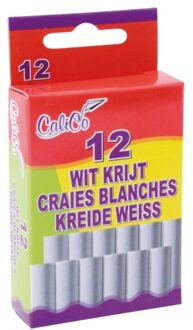 Kangaro Bordkrijt - Wit - 12 stuks