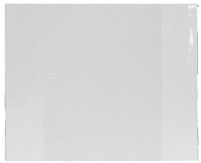 Kangaro Bureau onderlegger/placemat van pvc - 63 x 50 cm - Bureau beschermer Transparant