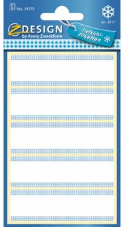 Kangaro Diepvriesetiketten 76x22mm 25 etiketten wit