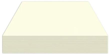 Kangaro Fotokarton 25vel 70x50cm roomwit crème