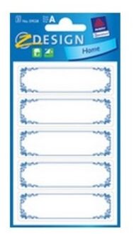 Kangaro Huishoudetiket gekart.pk/10 wit