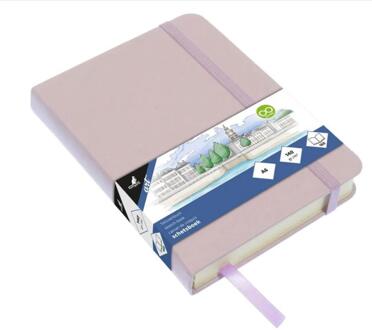 Kangaro Schetsboek A6 violet 80blz 140gr paars