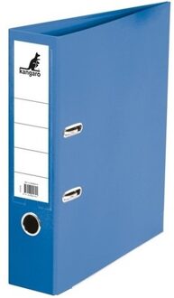 Kangaro Set van 8x stuks opberg ordners blauw A4 75 mm