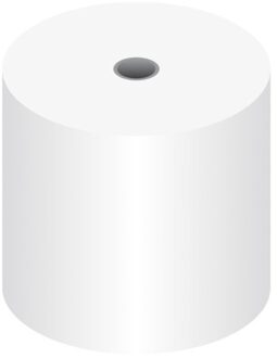 Kangaro Thermobonrol 57x70x12mm pak a 5 rol wit