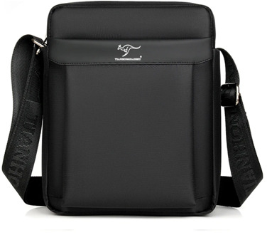 Kangaroo Luxury Brand Business Messenger Bag Men Leather Crossbody Bag Man Shoulder Bags Male Oxford Casual Small Flap For IPAD