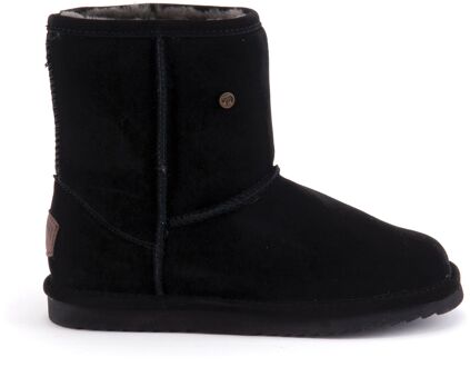 Kangaroo Women Suede - Zwarte Pantoffels - 40