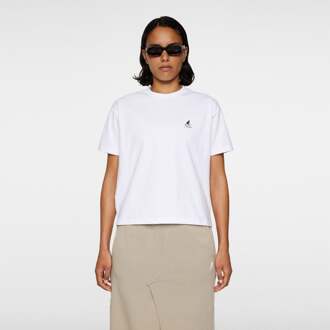 Kangol Lina T-shirt Dames-Wit - XS
