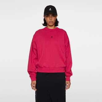 Kangol Sandie Sweatshirt Dames-Pink roze