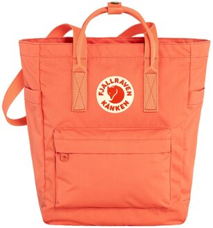 Kanken Totepack Rugzak Koraal Fjällräven , Orange , Unisex - ONE Size