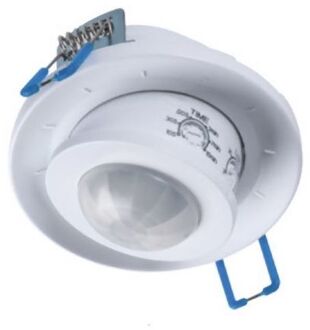 Kanlux Kantelbare PIR Bewegingssenor Wit - Inbouw - Max 800 Watt - IP20