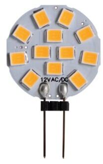 Kanlux LED G4 Steeklamp 1,2 Watt - 3000K - 12VAC/DC - Ø20x31mm