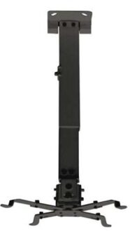 Kantelbare Plafondondersteuning voor Projector TooQ PJ2012T 20kg 13 - 65 cm -15º/+15º Zwart