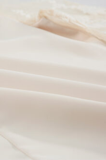 Kanten Detail Blouse Wit