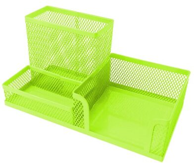 Kantoor En Studie Opslag Bureau Accessoires Briefpapier Organisator Bureau Organizer Voor Office Supply groen