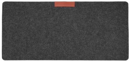 Kantoor Grote Computer Bureau Mat Moderne Tafel Toetsenbord Muismat Wolvilt Laptop Kussen Bureau Mat Gamer Mousepad Mat 700x330MM grijs