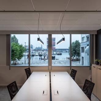 Kantoor hanglamp Glenos 4000K 200cm zwart 1001409