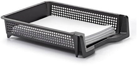 Kantoor postbakjes - A4 formaat - Antraciet - Stapelbaar brievenbakjes - Kantoorartikelen